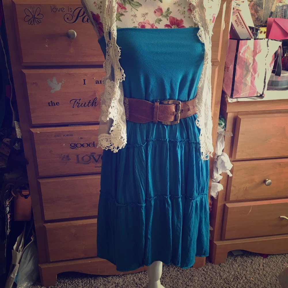 Blue Multi-Purpose Dress/Skirt
